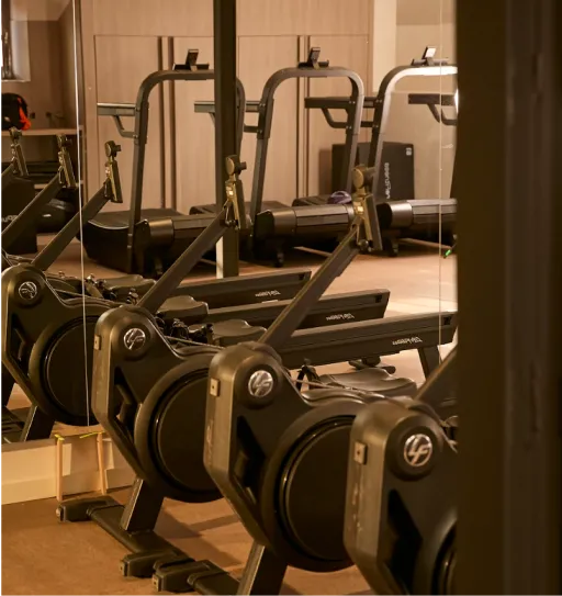  Área de cardio en La Hacienda gimnasio en Torrelodones